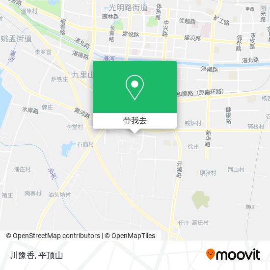 川豫香地图