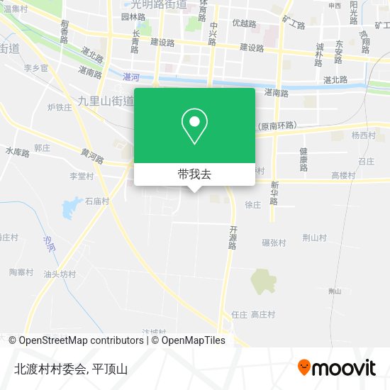 北渡村村委会地图