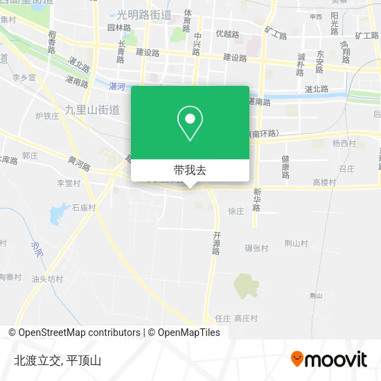 北渡立交地图