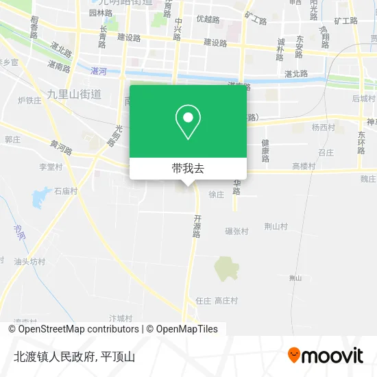 北渡镇人民政府地图
