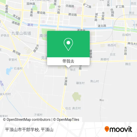 平顶山市干部学校地图
