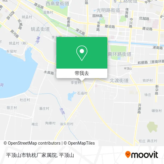 平顶山市轨枕厂家属院地图