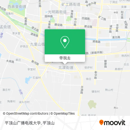 平顶山广播电视大学地图