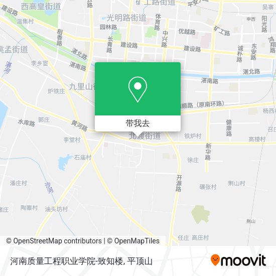 河南质量工程职业学院-致知楼地图