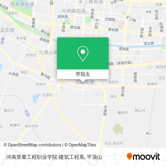河南质量工程职业学院-建筑工程系地图