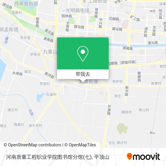 河南质量工程职业学院图书馆分馆(七)地图