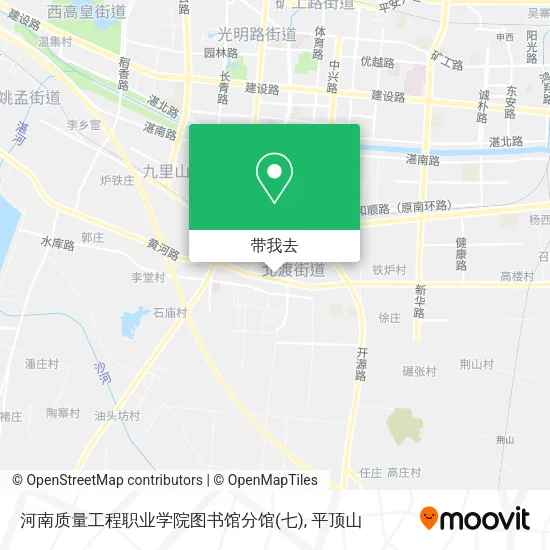 河南质量工程职业学院图书馆分馆(七)地图