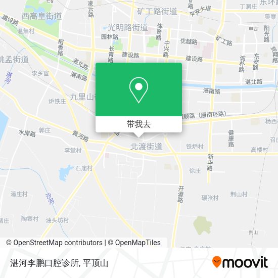 湛河李鹏口腔诊所地图