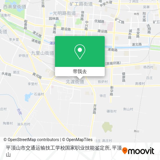 平顶山市交通运输技工学校国家职业技能鉴定所地图