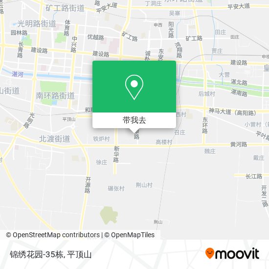 锦绣花园-35栋地图