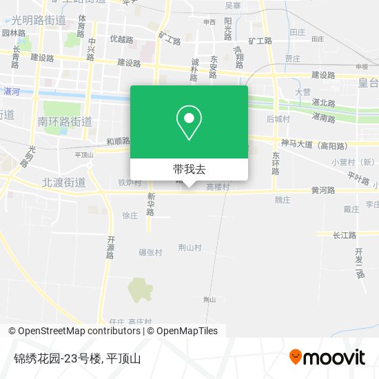 锦绣花园-23号楼地图