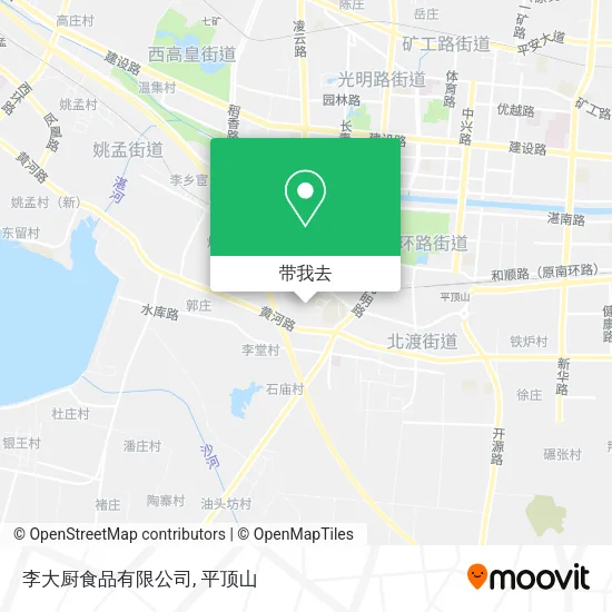 李大厨食品有限公司地图