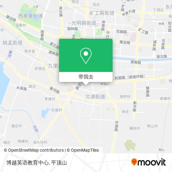 博越英语教育中心地图