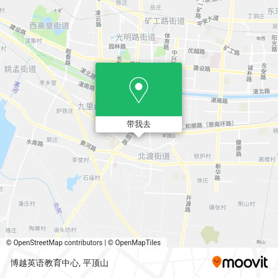 博越英语教育中心地图