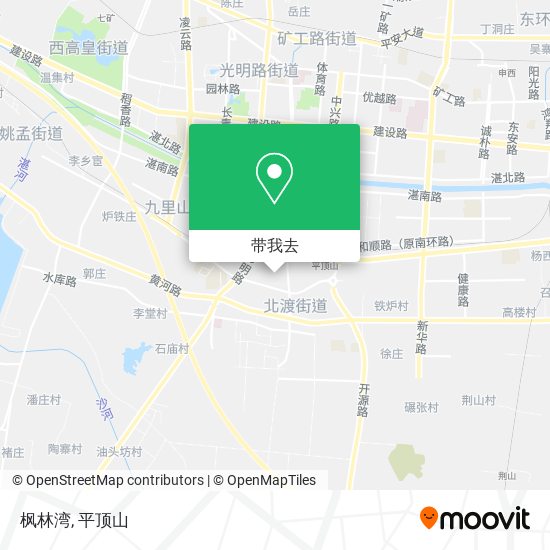 枫林湾地图