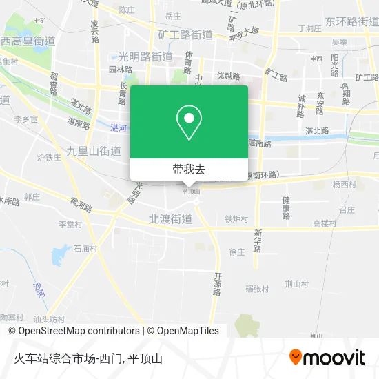 火车站综合市场-西门地图
