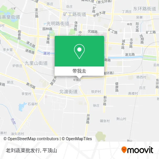老刘蔬菜批发行地图