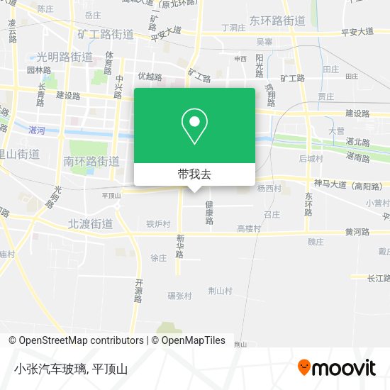 小张汽车玻璃地图