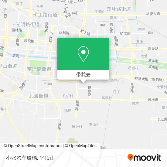 小张汽车玻璃地图