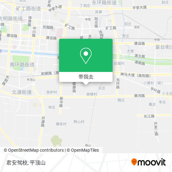 君安驾校地图