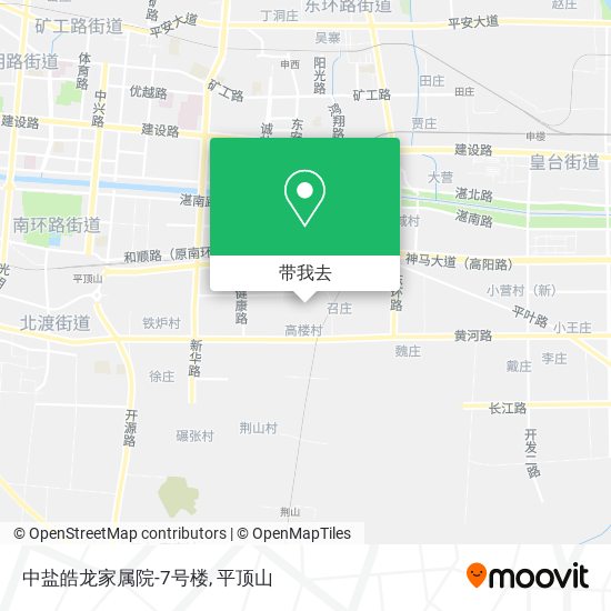 中盐皓龙家属院-7号楼地图