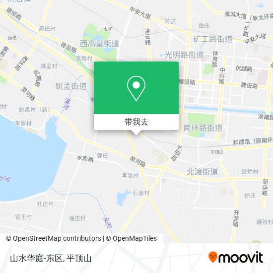 山水华庭-东区地图