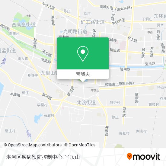 湛河区疾病预防控制中心地图