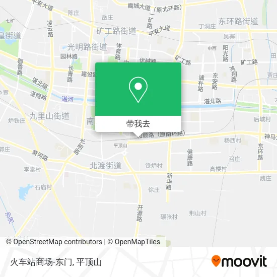 火车站商场-东门地图