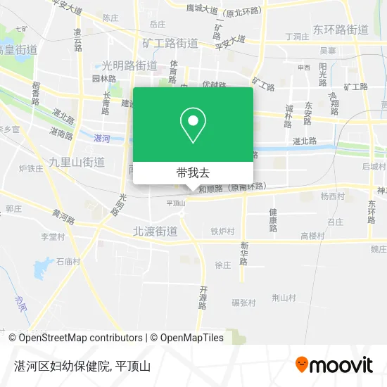 湛河区妇幼保健院地图