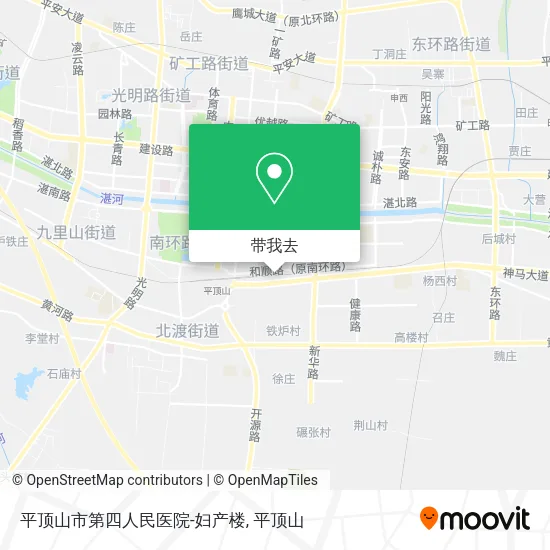 平顶山市第四人民医院-妇产楼地图