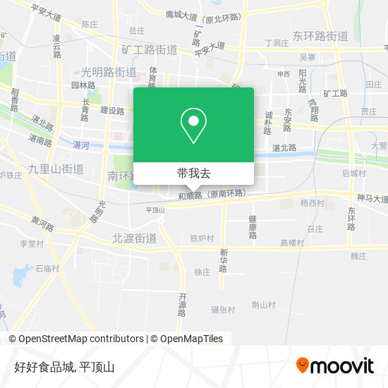 好好食品城地图