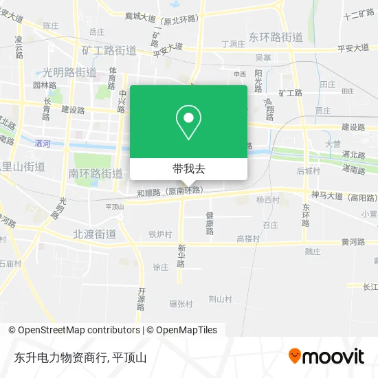 东升电力物资商行地图