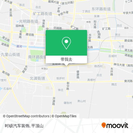 时硕汽车装饰地图