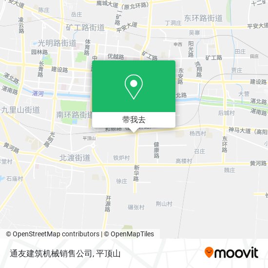 通友建筑机械销售公司地图