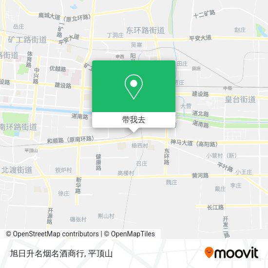 旭日升名烟名酒商行地图