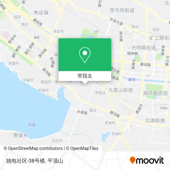 姚电社区-38号楼地图