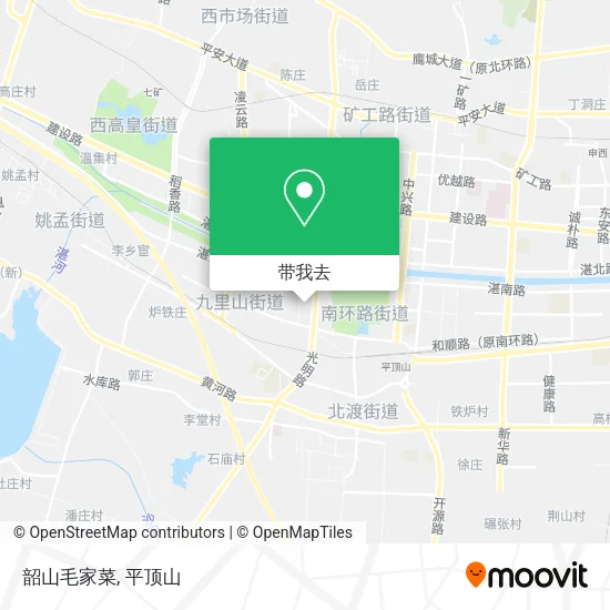 韶山毛家菜地图