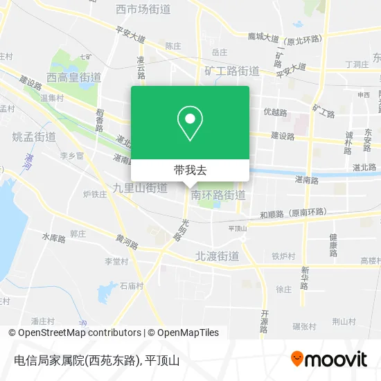 电信局家属院(西苑东路)地图