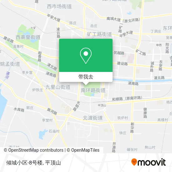 倾城小区-8号楼地图