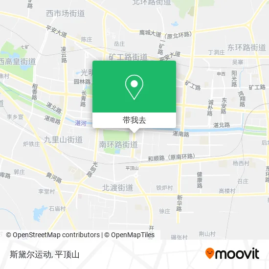 斯黛尔运动地图