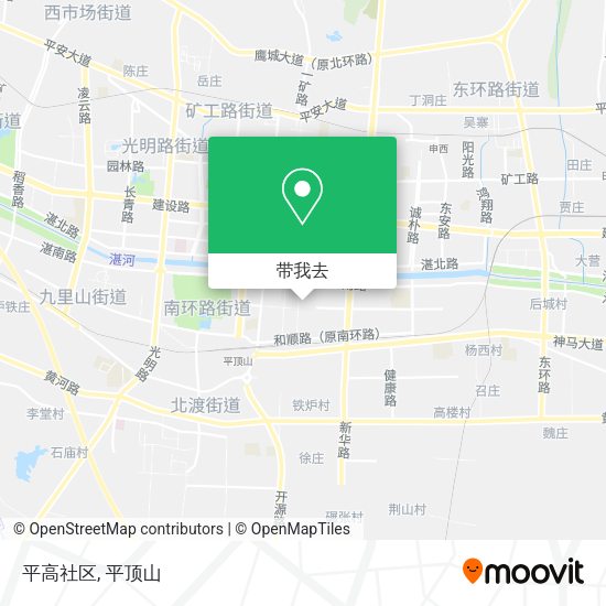 平高社区地图