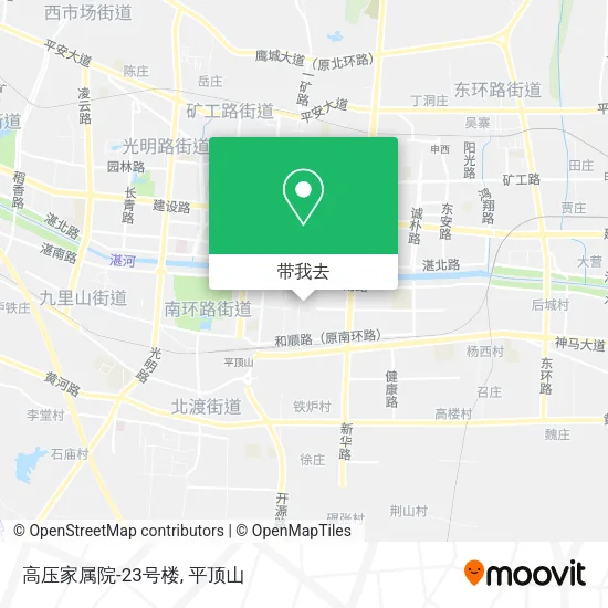 高压家属院-23号楼地图