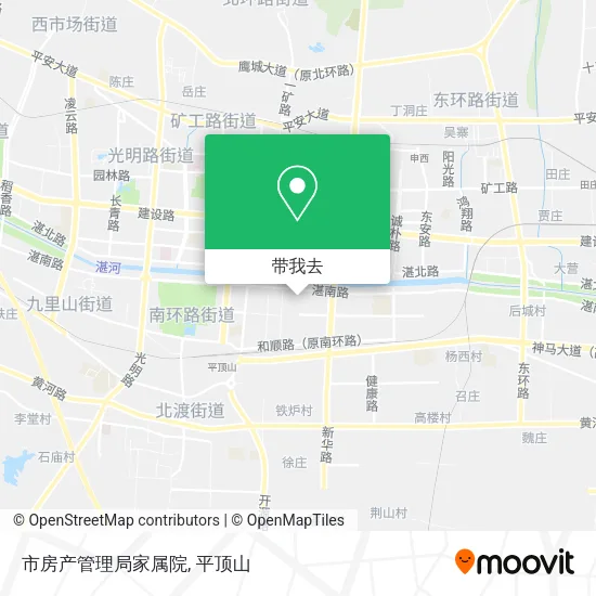 市房产管理局家属院地图