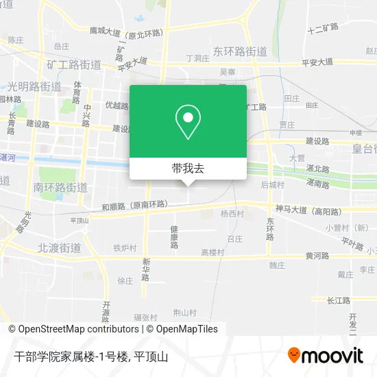 干部学院家属楼-1号楼地图