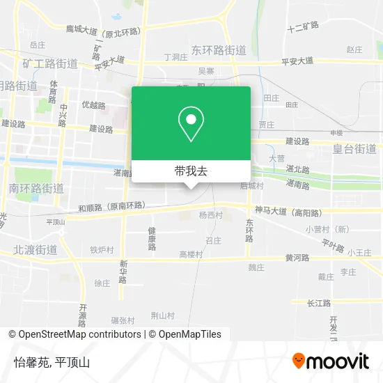 怡馨苑地图