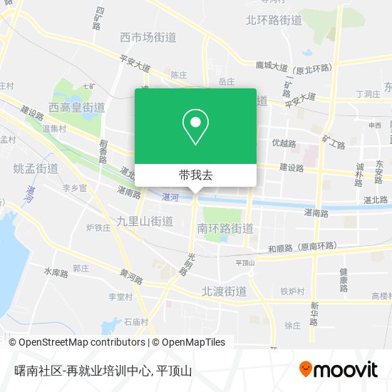 曙南社区-再就业培训中心地图