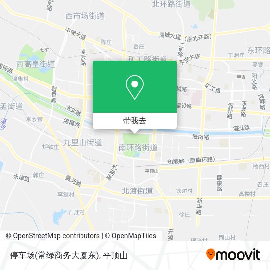 停车场(常绿商务大厦东)地图