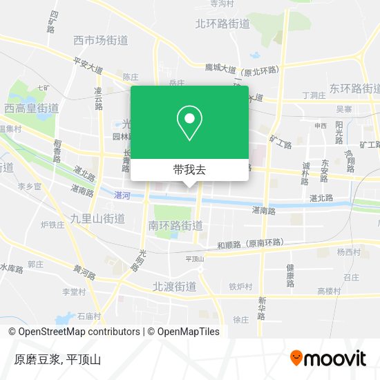 原磨豆浆地图