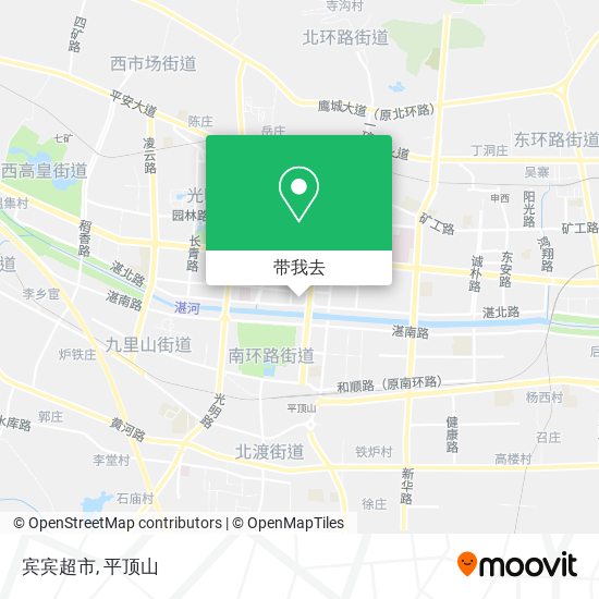 宾宾超市地图