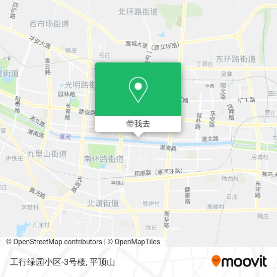 工行绿园小区-3号楼地图